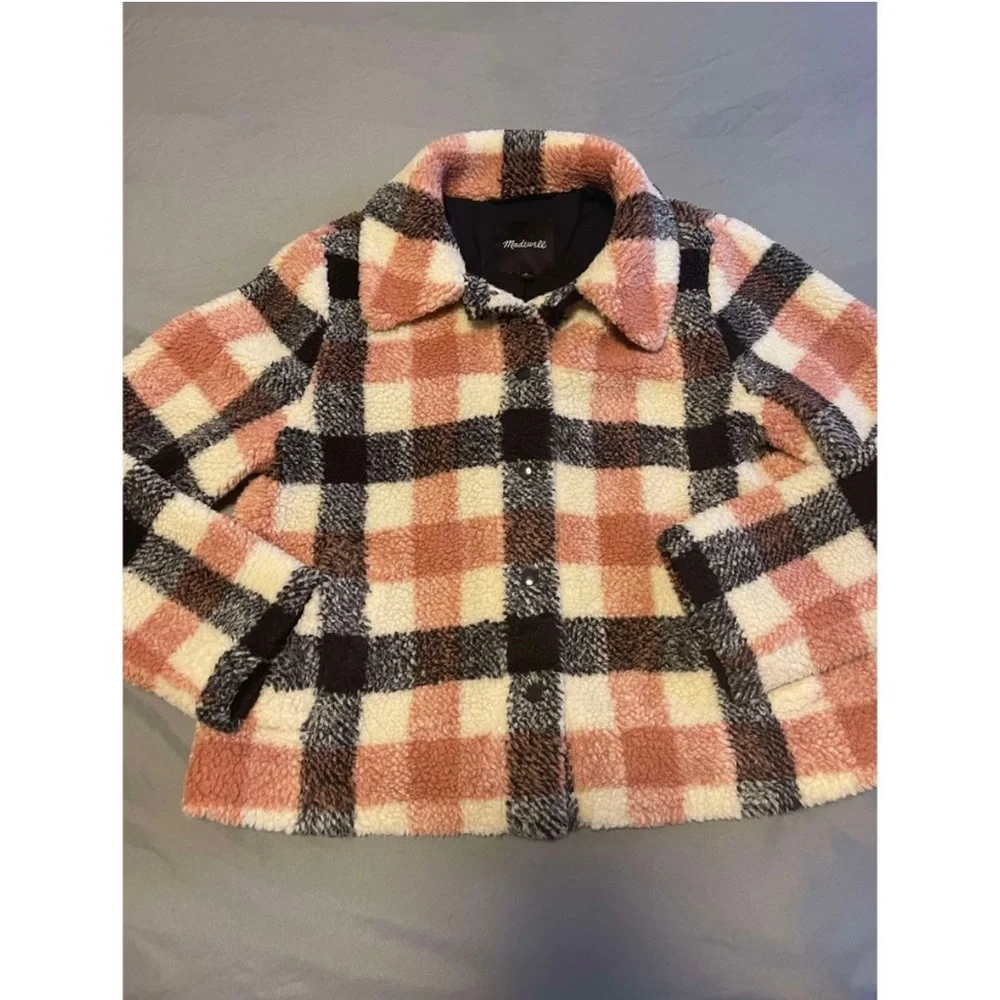 NWOT Madewell Sherpa Hazelwood jacket - Picture 4 of 7